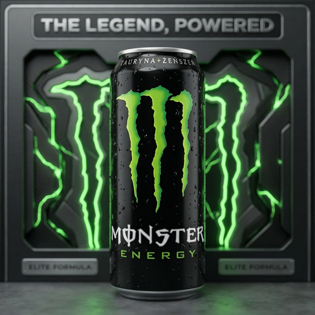 Энергетический напиток Monster Energy Green 500мл. Европа Энергетический напиток Monster Energy Green 500мл. Европа