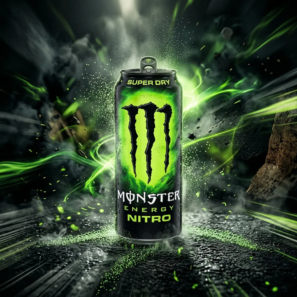 Энергетический напиток Монстр Nitro Super Dry 500мл. ЕВРОПА Энергетический напиток Монстр Nitro Super Dry 500мл. ЕВРОПА