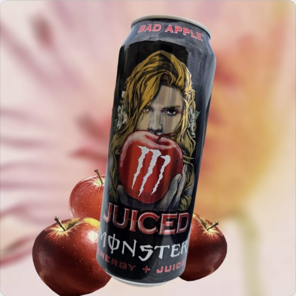 Энергетический напиток Монстр Bad Apple 500ml. Европа Энергетический напиток Монстр Bad Apple 500ml. Европа