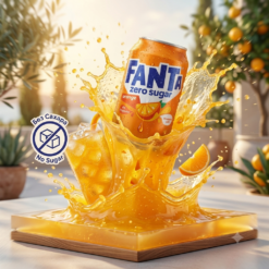 Газированный напиток Fanta Orange Zero Sugar 330мл. (Европа)
