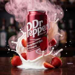 Газированный напиток Dr Pepper Strawberries & Cream 330мл. (Европа) Газированный напиток Dr Pepper Strawberries & Cream 330мл. (Европа)