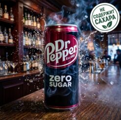 Газированный напиток Dr Pepper Zero Sugar 0,33 л, (Польша)