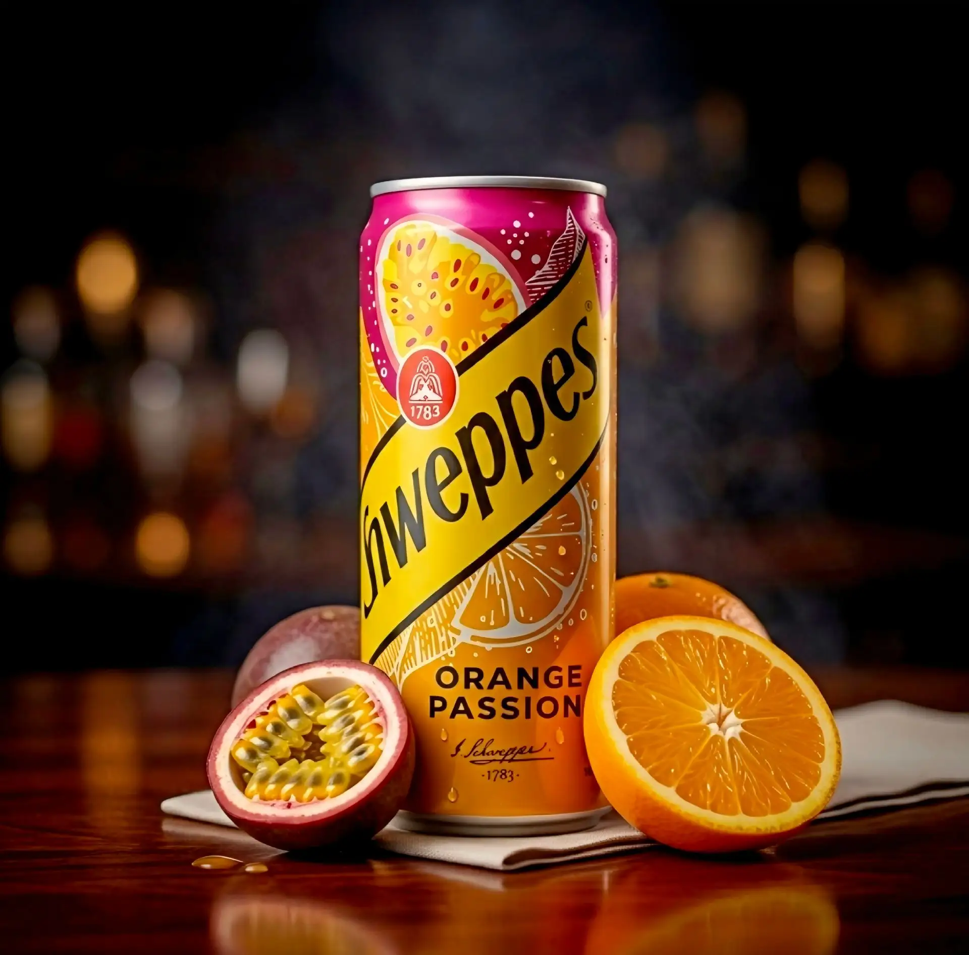 Газированный напиток Schweppes Orange Passion 330 мл. Европа Газированный напиток Schweppes Orange Passion 330 мл. Европа