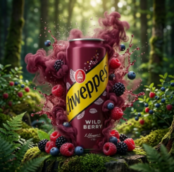 Газированный напиток Schweppes Wild Berry 330 мл. Европа. Газированный напиток Schweppes Wild Berry 330 мл. Европа.
