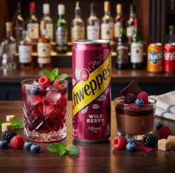 Газированный напиток Schweppes Wild Berry 330 мл. Европа.