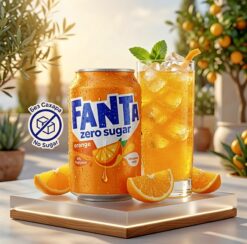 Газированный напиток Fanta Orange Zero Sugar 330мл. (Европа) Газированный напиток Fanta Orange Zero Sugar 330мл. (Европа)